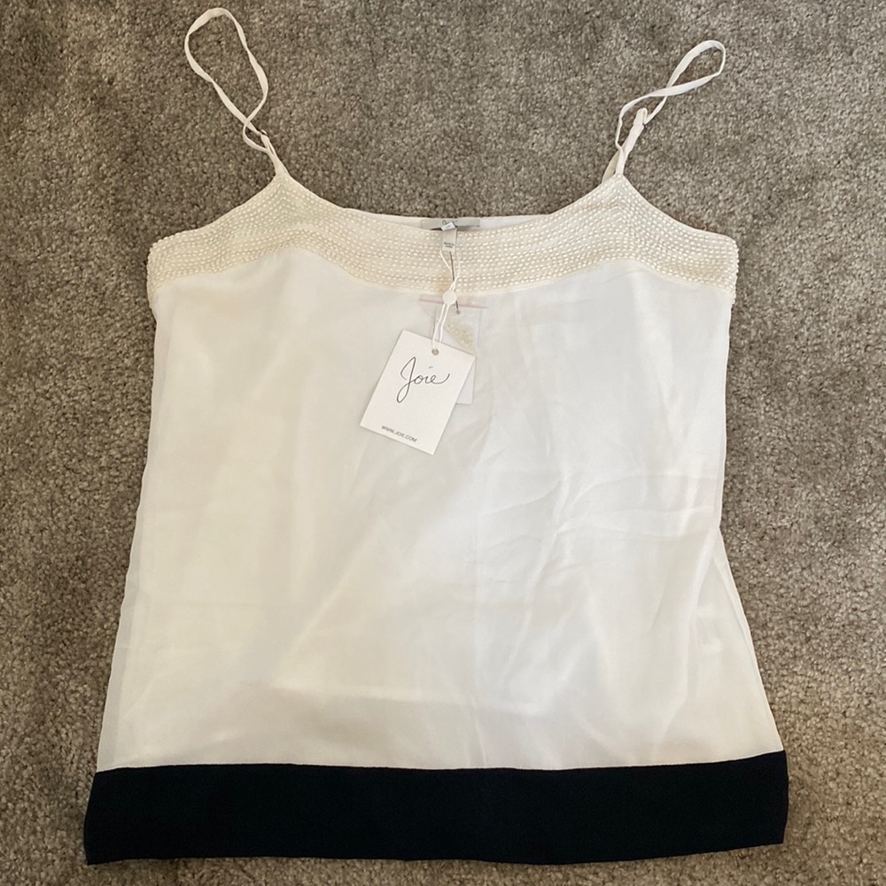 NWT Joie beaded tank